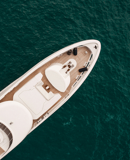 On the water